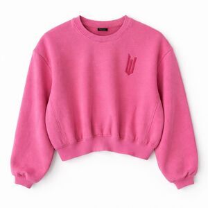 Wicked Paul Tazewell Defy Gravity Sweatshirt Size XXS Pink Crewneck Fleece